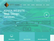 Tablet Screenshot of kenyawebsite.com
